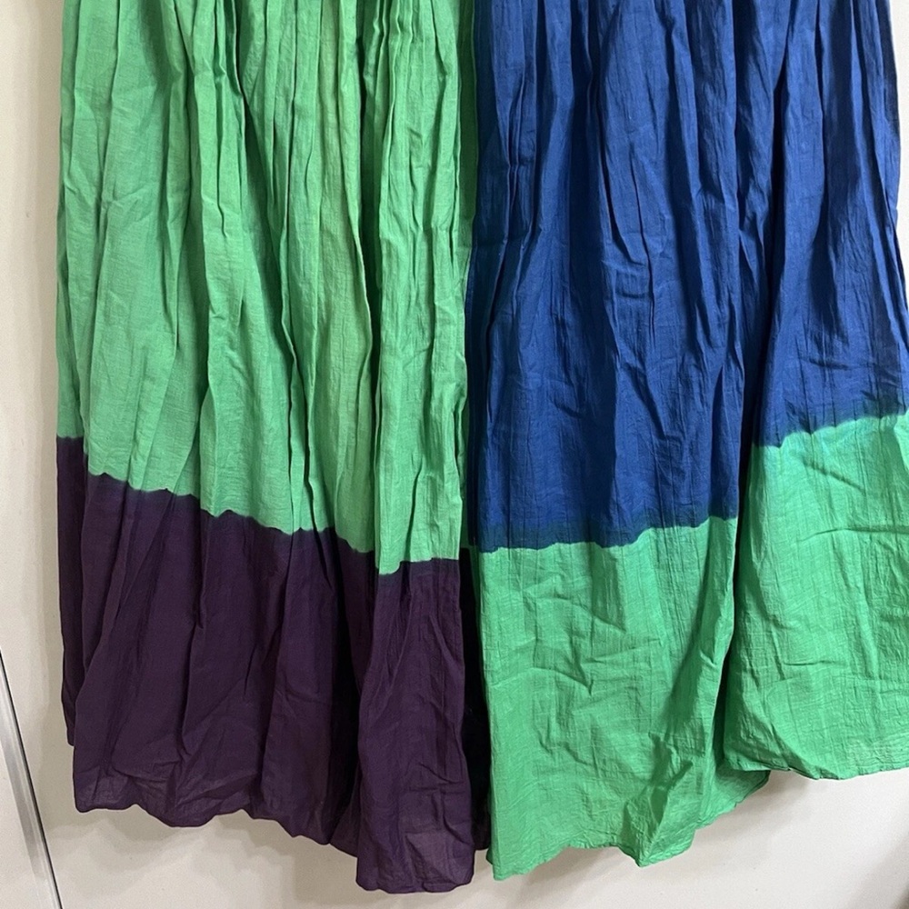 Injiri cotton Elegant Multicolor Maxi Skirt Sz M (item 25.3) - Picture 6 of 6